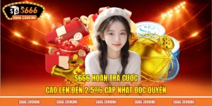 S666 Hoàn Trả Cược Cao Lên Đến 2.5% Cập Nhật Độc Quyền